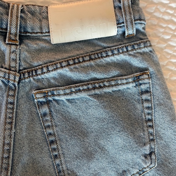 MSGM Denim Bermuda Shorts light wash made in Italy size 38 - Picture 8 of 14